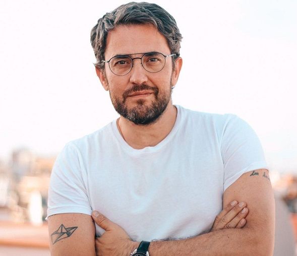 El escritor Maxim Huerta.
